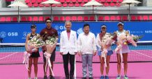 ธ.ออมสิน เปิดสนามเทนนิสสีชมพู GSB Centre Court ในการแข่งขันเทนนิสหญิงรายการ “จีเอสบี ไทยแลนด์ โอเพ่น 2020”