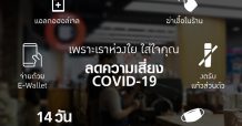 ทรูคอฟฟี่ และทรูคอฟฟี่ โก ห่วงใยลูกค้า ยกระดับเพิ่มมาตรการมั่นใจห่างไกล COVID-19 ทุกสาขาทั่วประเทศ