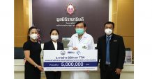 CK ร่วมมอบเงินจัดซื้อเครื่องมือแพทย์-ช่วยเหลือผู้ป่วยติดเชื้อ โควิด-19