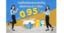KTB ชวนเปิดบัญชีเงินฝากประจำพิเศษ 7 เดือน ดอกเบี้ย 0.95% ต่อปี