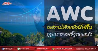 AWC ผลงานโค้งหลังเริ่มฟื้น กูรูแนะสะสมชี้ฐานะแกร่ง