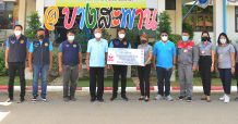 กลุ่มเหล็กสหวิริยาสนับสนุนกิจกรรมวันกำนันผู้ใหญ่บ้าน เพื่อดำเนินภารกิจสู้ภัยโรคโควิด-19 อำเภอบางสะพาน