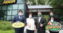 “Café Amazon x NaRaYa ร่วมเติมพลัง ปันสุข กระจายรายได้สู่ชุมชน”