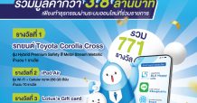 กรุงเทพประกันชีวิต พร้อมก้าวสู่สังคมไร้เงินสดอย่างมั่นใจ จัดกิจกรรมลดโลกร้อน “ร่วมลด….ได้ลุ้น” ร่วมเฉลิมฉลองโอกาสครบรอบ 70 ปี