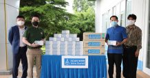 SCN ร่วมส่งรักต้าน COVID-19 ลุยมอบหน้ากาก 50,000 ชิ้น