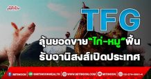 TFG ลุ้นยอดขาย“ไก่-หมู”ฟื้น รับอานิสงส์เปิดประเทศ (16/11/64)