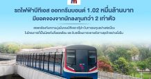 บีทีเอส ประสบความสำเร็จในการออก Green Bond 1.02 หมื่นล้านบาท