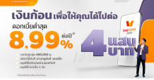 “ธนาคารเกียรตินาคินภัทร” ผนึกกำลัง “ทรูมันนี่” เปิดตัวสินเชื่อเงินด่วน “KKP CASH NOW” บนแอปฯ TrueMoney Wallet ชูดอกเบี้ยเริ่มต้น 8.99%*ต่อปี