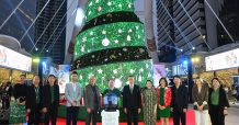MACO แทคทีมพันธมิตรเปิดตัว LED RIBBON CHRISTMAS TREE ต้นคริสต์มาสแอลอีดี ที่ใหญ่ที่สุดในประเทศไทย