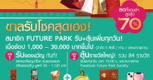 “ศูนย์การค้าฟิวเจอร์พาร์คและสเปลล์” ฉลองรับตรุษจีนปีเสือ