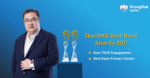 กรุงไทยคว้า 2 รางวัลจากงาน ThaiBMA Best Bond Awards 2021