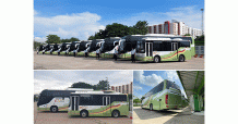 CHO ส่งมอบรถ EV Bus รับ-ส่งบุคลากร มธ. ศูนย์รังสิต