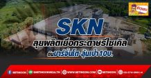 SKN ลุยผลิตเยื่อกระดาษรีไซเคิล ดันมาร์จิ้นโต-ลุ้นเป้า10บ.