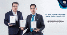 กรุงไทยคว้า 3 รางวัลจากงาน The Asset Triple A Sustainable Capital Markets Awards 2021