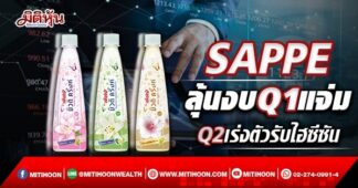 SAPPE ลุ้นงบQ1แจ่ม Q2เร่งตัวรับไฮซีซัน
