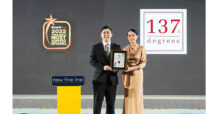 นม 137 ดีกรี ได้รับรางวัล 2022 Thailand’s Most Admired Brand