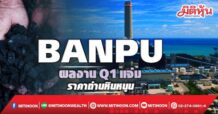 BANPU ผลงานQ1แจ่ม ราคาถ่านหินหนุน