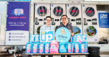 บริษัท ไอ.พี. วัน จำกัด เติมความสุข สร้างรอยยิ้ม เสริมสุขอนามัยให้คนไร้บ้าน ได้มีเสื้อผ้าสะอาด ปลอดภัยในงาน “วันซักผ้าและอาบน้ำแห่งชาติ