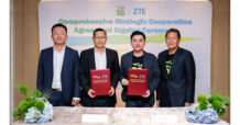 AIS และ ZTE ลงนามข้อตกลงความร่วมมือเชิงยุทธศาสตร์เพื่อสร้างเครือข่าย 5G ระดับสูง ผ่านศูนย์วิจัย A-Z Center เสริมการยกระดับสู่องค์กรโทรคมนาคมอัจฉริยะ