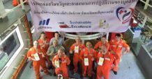 เมอร์เมดฯ มอบนวัตกรรมสมุนไพร P80 ให้ทีมวิศวกรรมใต้น้ำ