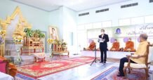 SABINA ร่วมทอดผ้าป่ามหากุศลมอบเงินจัดซื้อรถเอ็กซเรย์เต้านมเคลื่อนที่