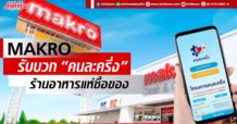 MAKRO รับบวก “คนละครึ่ง” เฟส5 กระตุ้นการซื้อขายคึกคัก ร้านอาหารแห่ซื้อของ