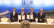 บางกอกแลนด์ จัดพิธีลงนามเซ็นสัญญากับ นอร์ทเทิร์น บางกอกโมโนเรล ในโครงการ “รถไฟฟ้าสายสีชมพูส่วนต่อขยายเข้าเมืองทองธานี” ด้วยเม็ดเงินลงทุนโครงการ 4,000 ล้านบาท