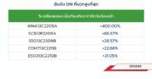 TOP GAINER DW 13