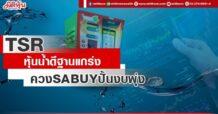 TSR หุ้นน้ำดีฐานแกร่ง ควง SABUY ปั้นงบพุ่ง