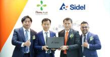 PLUS จับมือ SIDEL ลงนามซื้อเครื่องจักร Aseptic สำหรับขวดพลาสติก (PET) ติดสปีดรองรับการเติบโตปี 2566