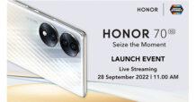 HONOR พร้อมลุยตลาดไทยแบบจัดเต็ม เตรียมเปิดตัว “HONOR 70” สมาร์ทโฟนสุดยอดนวัตกรรมกล้อง โดนใจสาย Vlog พร้อมขนผลิตภัณฑ์ครอบคลุมครบจบที่แบรนด์เดียว พบกัน 28 กันยายนนี้