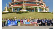 TNP พร้อมพันธมิตรคู่ค้า จัดกิจกรรมเพื่อสังคม มอบเงินบริจาคให้แก่วัดห้วยปลากั้ง และโรงพยาบาล ในจังหวัด เพื่อเป็นทุนในการจัดซื้อ เครื่องมือทางการแพทย์