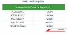 TOP GAINER DW 13