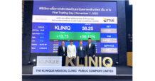EKH ร่วมแสดงความยินดี KLINIQ เข้าเทรด mai