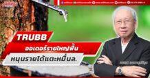 TRUBB ออเดอร์รายใหญ่ฟื้น หนุนรายได้แตะหมื่นล.