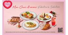 เมนูแห่งความรัก…PAUL เติมหวานต้อนรับเทศกาลวาเลนไทน์ด้วย “Mon Cheri D’Amour Valentine Selection” รังสรรค์เมนูชั้นเลิศพร้อมเสิร์ฟให้คนที่รัก ทั้งอาหารเช้า ขนมหวาน และเครื่องดื่มสุดพิเศษ ที่ PAUL ทุกสาขา ตั้งแต่วันนี้ – 28 ก.พ. 66